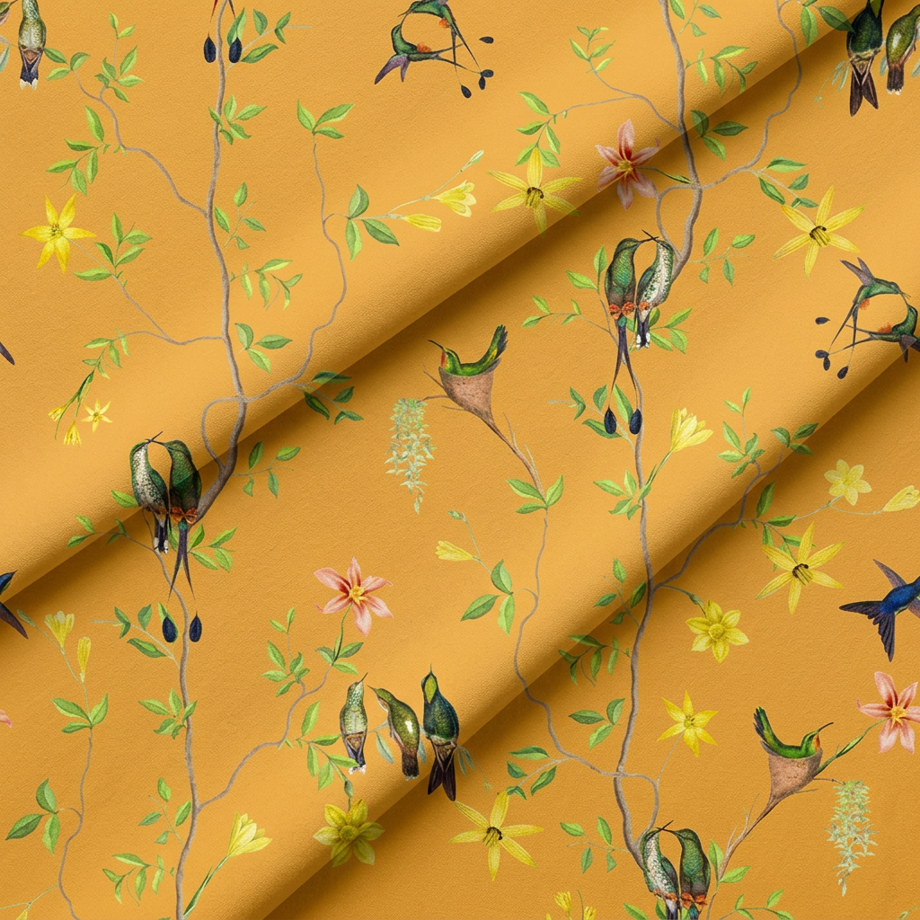 Chinoiserie Sunrise Fabric