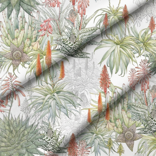 Succulent Serenity Fabric