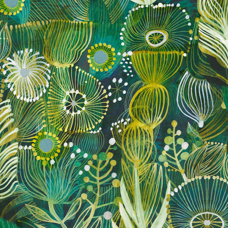 Green Fantasy Garden