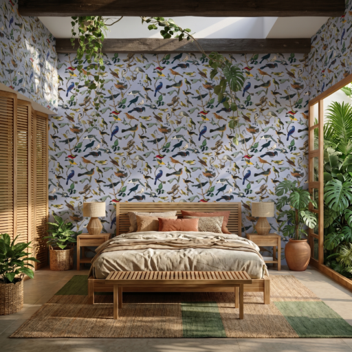 Alternative view of Birds of Paradise