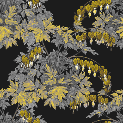 Bleeding Hearts - Gold