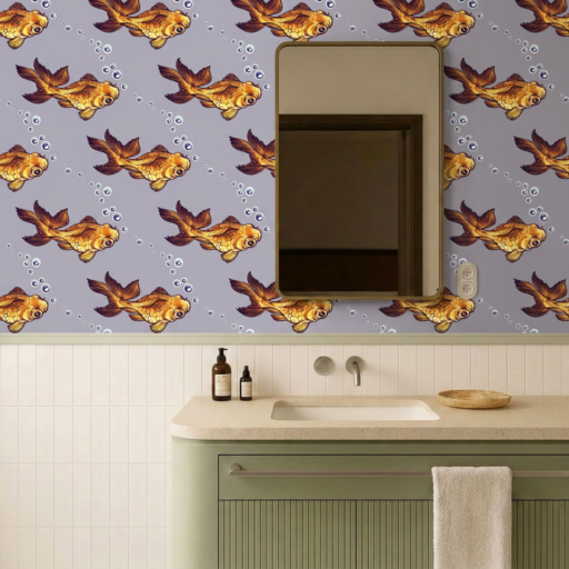 Alternative view of Goldfish - Lavender
