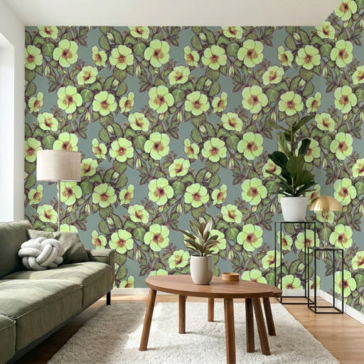 Alternative view of Hibiscus Heaven - Grey