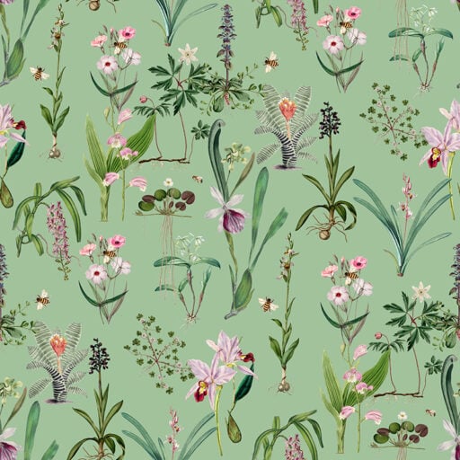 Pink Blush - Green
