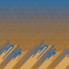 star line orange blue wallpaper