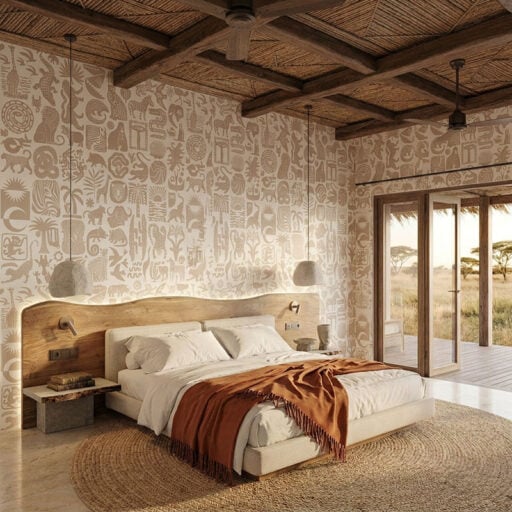 Alternative view of Africa Untamed- Stone on White