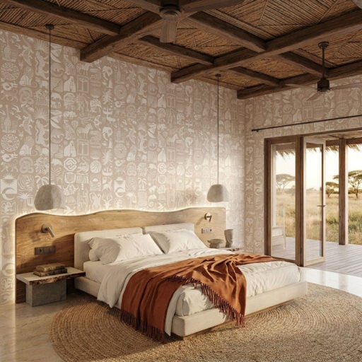 Alternative view of Africa Untamed- White on Stone