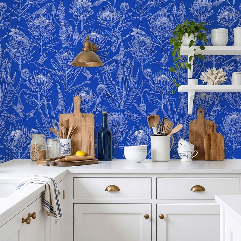 Bloom Essence- Cream on Blue - Image 2