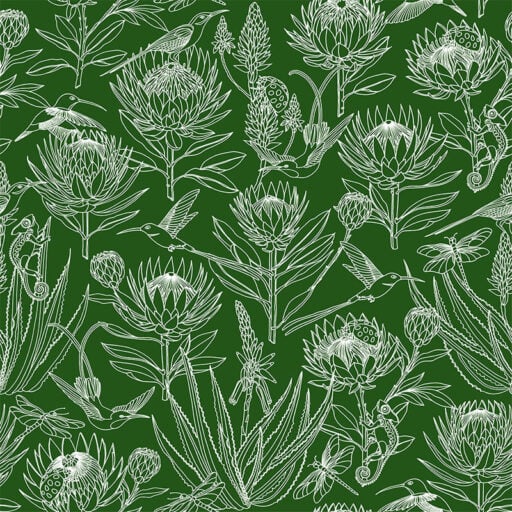 Bloom Essence Cream On Olive Wallpaper- ALS