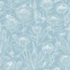 Bloom Essence Cream On Sky Blue Wallpaper- ALS