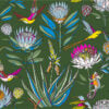 Bloom Dark Green Wallpaper- ALS
