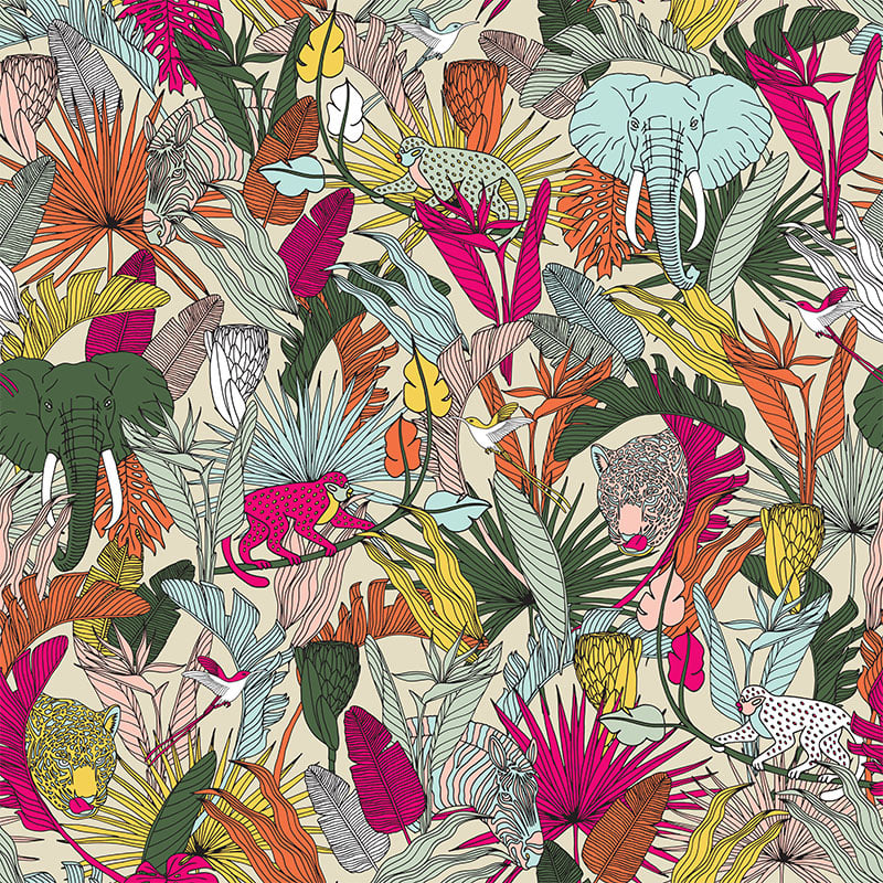 Wild at Heart Sand Wallpaper- ALS