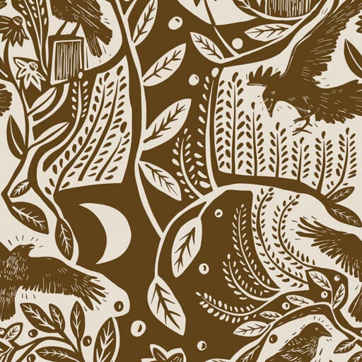 Raven Brown Studio Patruschka Wallpaper