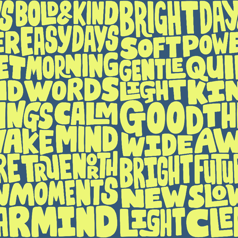 Bright Days- Electric Lime- Rudi De Wet Wallpaper