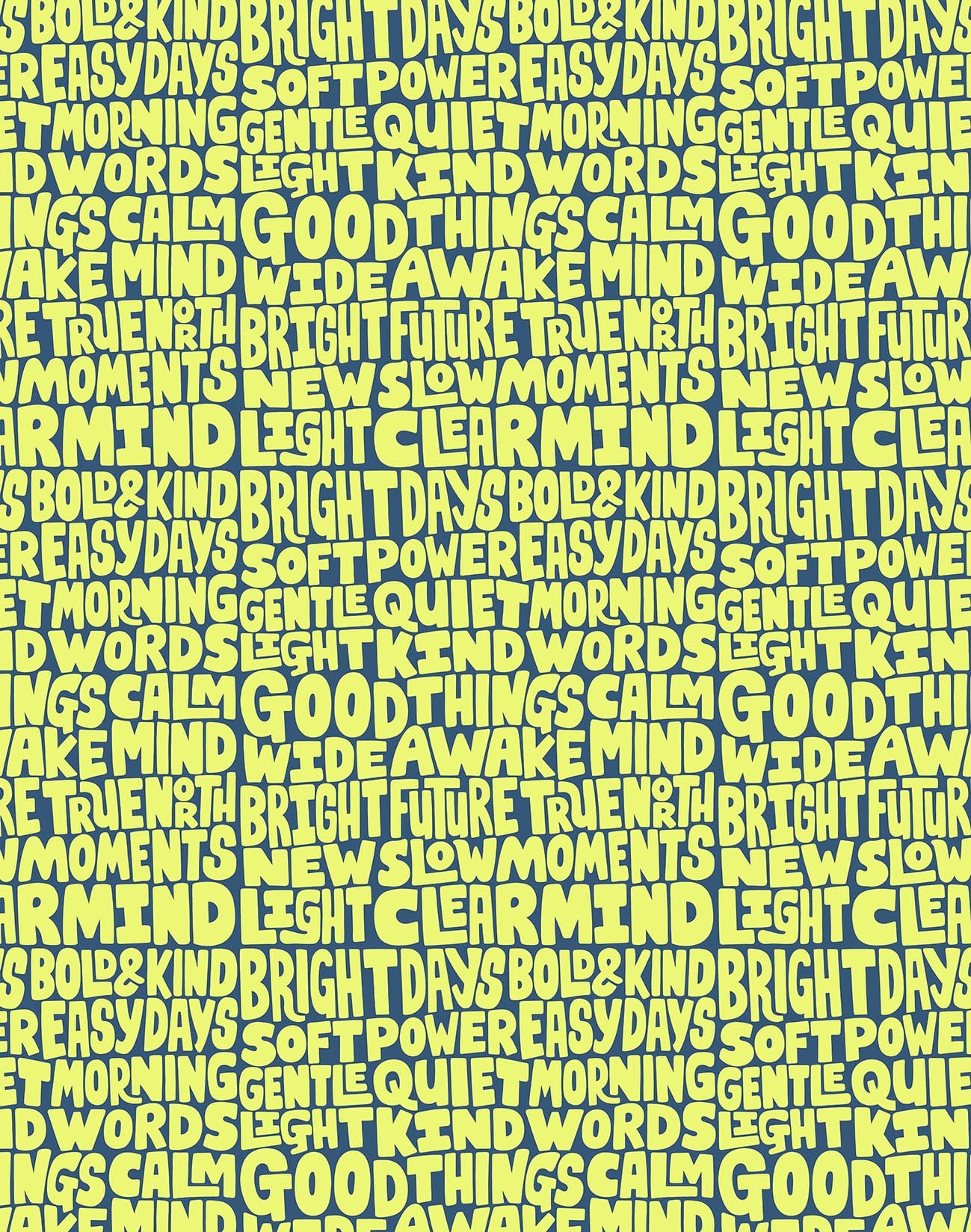 Bright Days- Electric Lime- Panel - Image 2