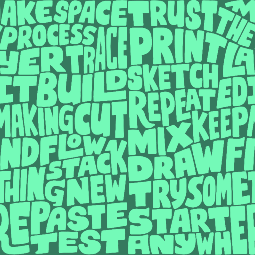 Trust The Process- Mint- Rudi De Wet Wallpaper