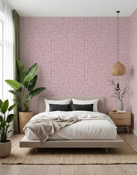 Trust The Process Blush Panel