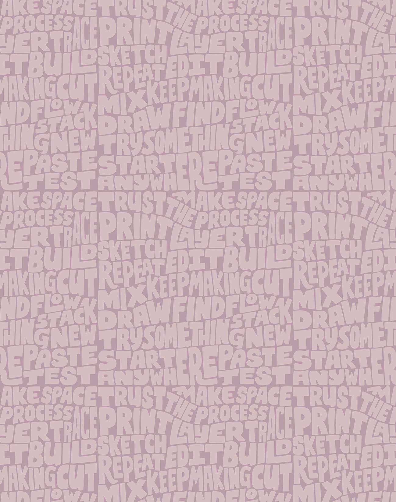 Trust the Process- Blush- Panel - Image 2